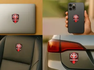 Toyota Décalco Auto-Adhésif Premium Stickers Supérieurs